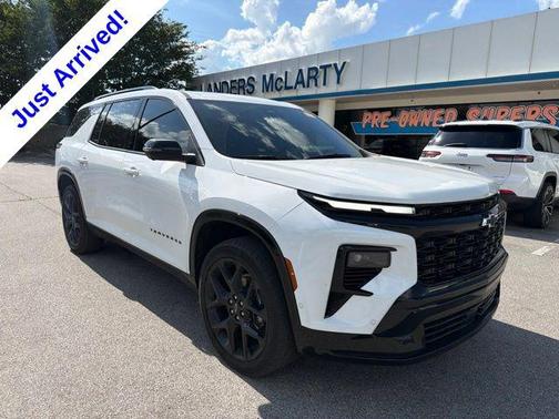 Summit White 2024 Chevrolet Traverse RS