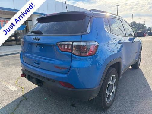 Laser Blue Pearlcoat 2022 Jeep Compass Trailhawk