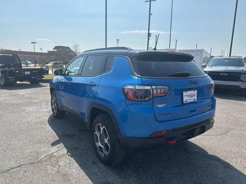 Laser Blue Pearlcoat 2022 Jeep Compass Trailhawk