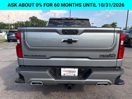 Sterling Gray Metallic 2026 Chevrolet Silverado 1500 High Country