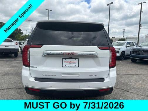 Summit White 2023 GMC Yukon SLT