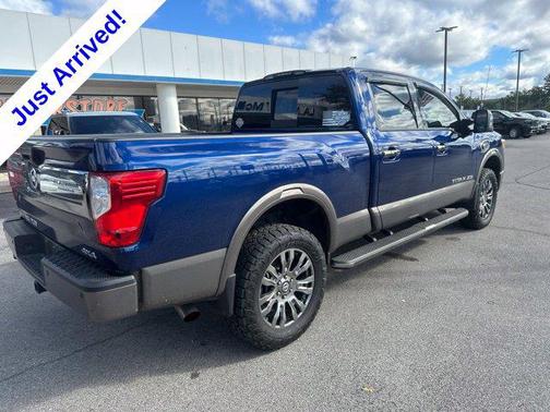 Deep Blue Pearl 2016 Nissan Titan XD Platinum Reserve