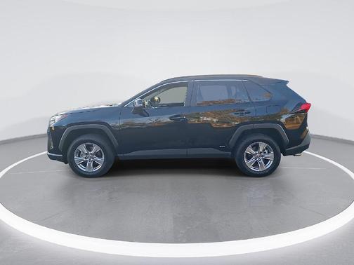 Midnight Black Metallic 2025 Toyota RAV4 Hybrid LE