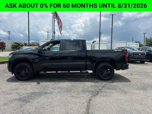 Black 2026 Chevrolet Silverado 1500 RST