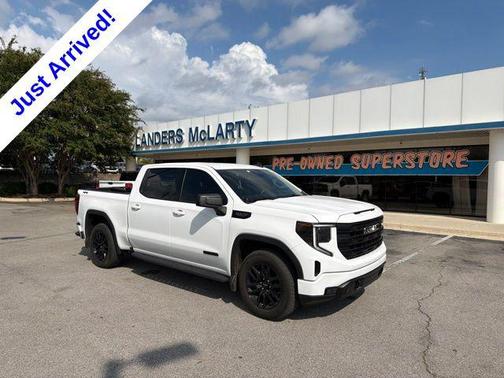 Summit White 2023 GMC Sierra 1500 Elevation
