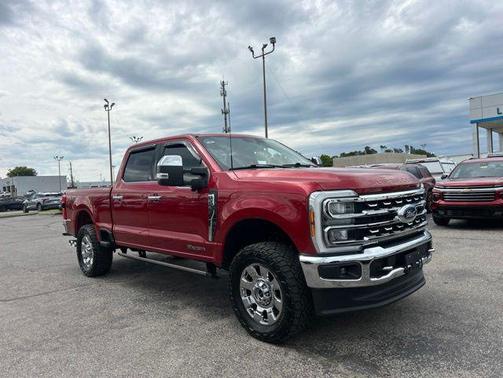 RAPID RED 2023 Ford F-250 Lariat