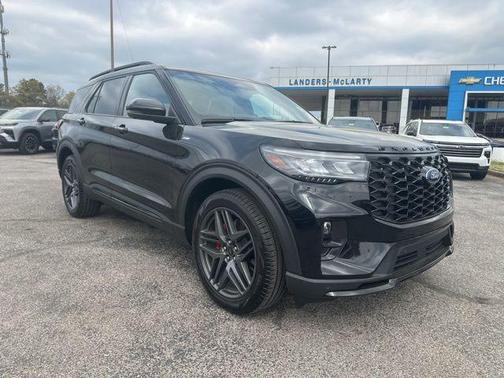 AGATE BLACK METALLIC 2025 Ford Explorer ST-Line