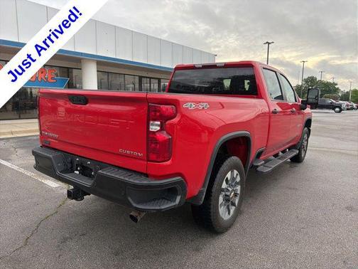 Red Hot 2024 Chevrolet Silverado 2500 Custom