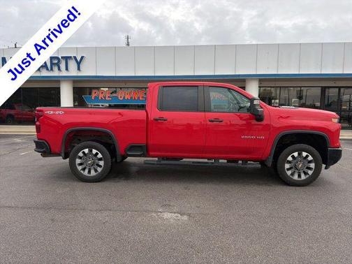 Red Hot 2024 Chevrolet Silverado 2500 Custom