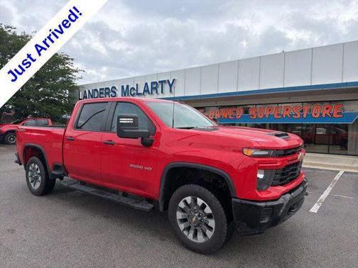 Red Hot 2024 Chevrolet Silverado 2500 Custom