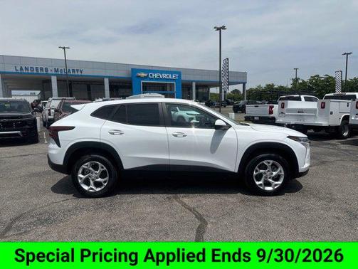Summit White 2026 Chevrolet Trax LS