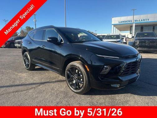 Black 2026 Chevrolet Blazer RS
