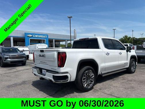 White Frost Tricoat 2023 GMC Sierra 1500 Denali Ultimate