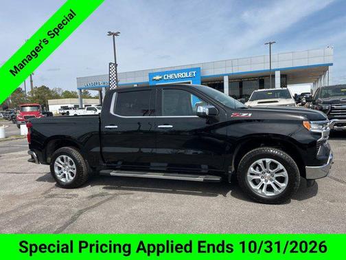 Black 2026 Chevrolet Silverado 1500 LTZ