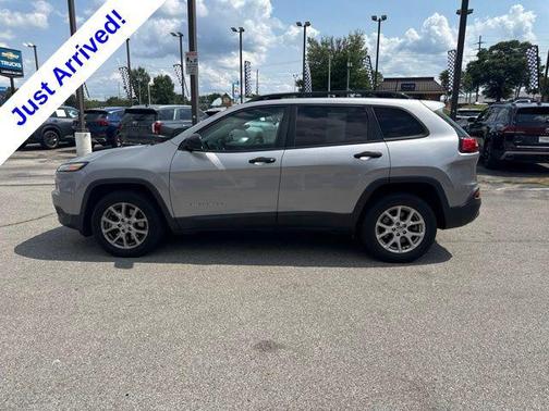 Billet Silver Metallic Clearcoat 2017 Jeep Cherokee Sport
