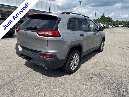Billet Silver Metallic Clearcoat 2017 Jeep Cherokee Sport