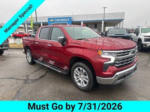 Radiant Red Tintcoat 2026 Chevrolet Silverado 1500 LTZ