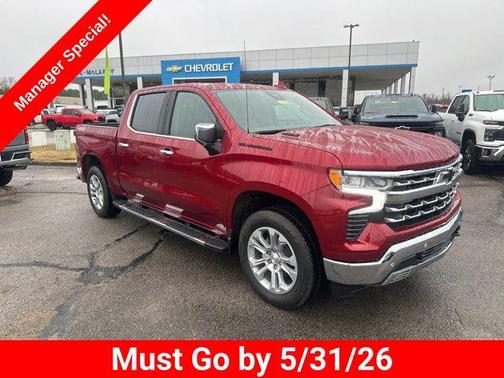 Radiant Red Tintcoat 2026 Chevrolet Silverado 1500 LTZ