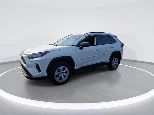 Super White 2021 Toyota RAV4 LE
