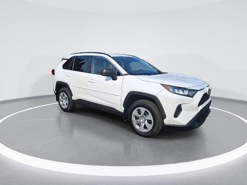 Super White 2021 Toyota RAV4 LE