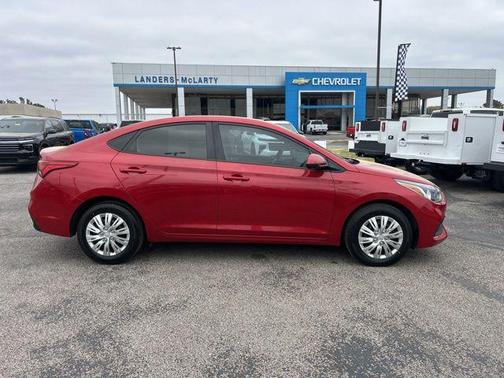 Pomegranate Red 2020 Hyundai Accent SE