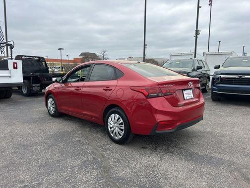 Pomegranate Red 2020 Hyundai Accent SE