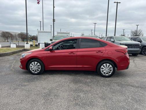 Pomegranate Red 2020 Hyundai Accent SE