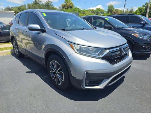 Silver 2021 Honda CR-V 2WD EX