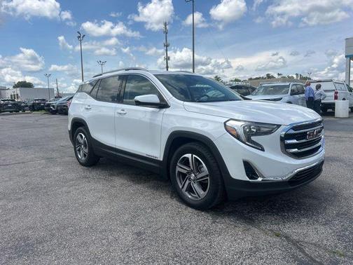 White Frost Tricoat 2020 GMC Terrain SLT