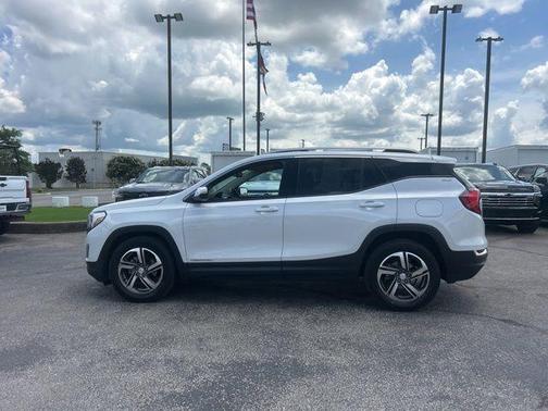 White Frost Tricoat 2020 GMC Terrain SLT