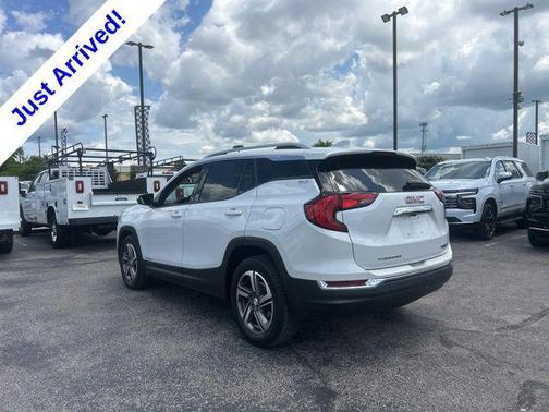 White Frost Tricoat 2020 GMC Terrain SLT