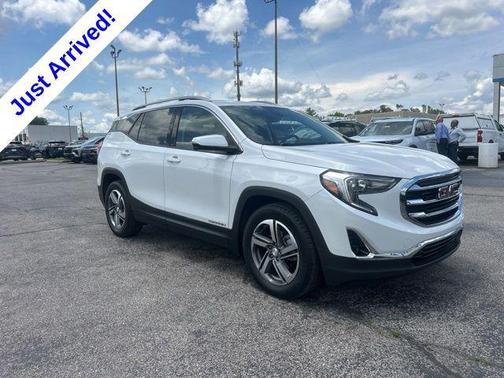 White Frost Tricoat 2020 GMC Terrain SLT