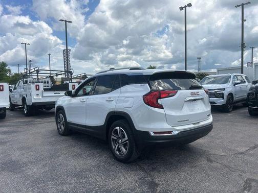 White Frost Tricoat 2020 GMC Terrain SLT