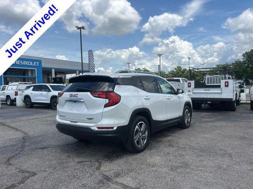 White Frost Tricoat 2020 GMC Terrain SLT