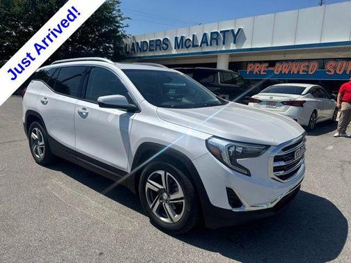 White Frost Tricoat 2020 GMC Terrain SLT
