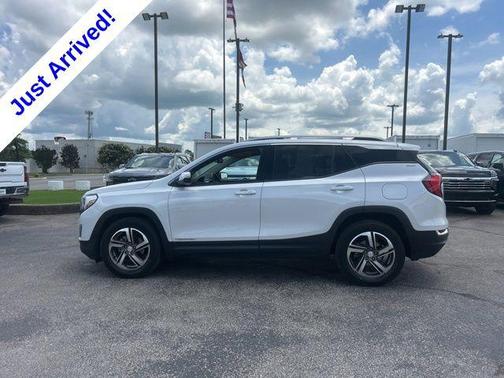 White Frost Tricoat 2020 GMC Terrain SLT