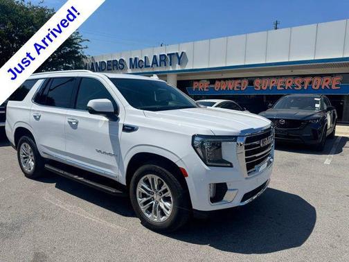 Summit White 2023 GMC Yukon SLT