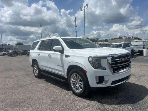 Summit White 2023 GMC Yukon SLT