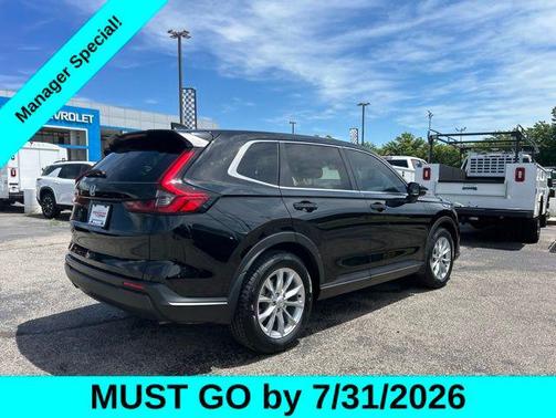 Black 2025 Honda CR-V EX-L 2WD