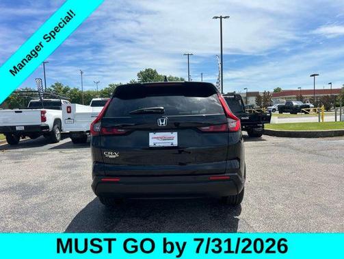 Black 2025 Honda CR-V EX-L 2WD