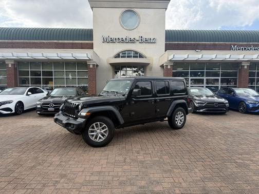 Black Clearcoat 2023 Jeep Wrangler Sport S