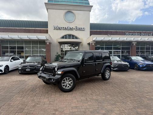 Black Clearcoat 2023 Jeep Wrangler Sport S