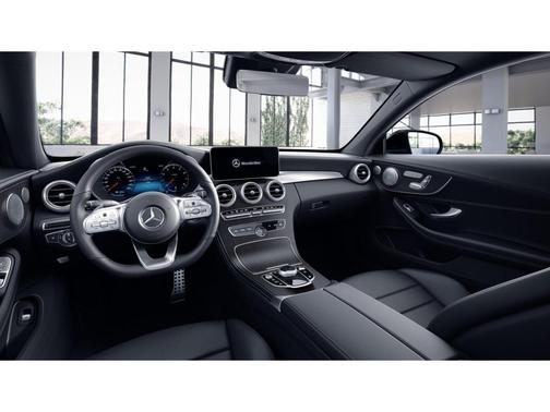 Selenite Grey Metallic 2023 Mercedes-Benz C-Class Coupe