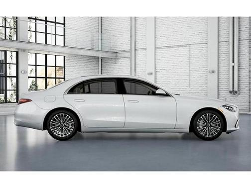 MANUFAKTUR Moonlight White Metallic 2026 Mercedes-Benz S-Class 4MATIC