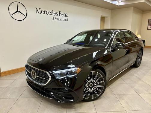 Obsidian Black Metallic 2026 Mercedes-Benz E-Class 4MATIC