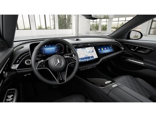 Obsidian Black Metallic 2026 Mercedes-Benz E-Class 4MATIC