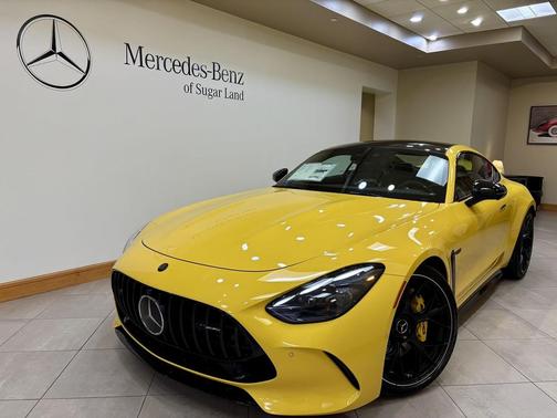 Sun Yellow 2026 Mercedes-Benz AMG GT 55 Base Coupe