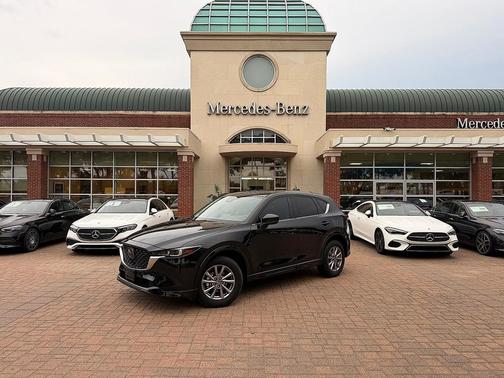 Jet Black Mica 2025 Mazda CX-5 2.5 S Preferred Package