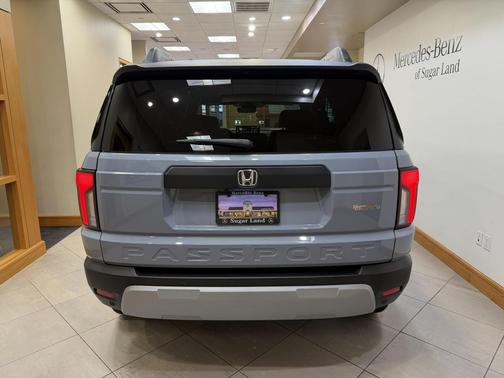 Sonic Gray Pearl 2026 Honda Passport AWD RTL Blackout