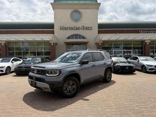 Sonic Gray Pearl 2026 Honda Passport AWD RTL Blackout